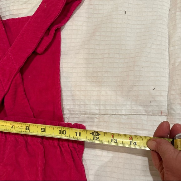 Handmade designer Olive&Vince girls bib-overalls, size 4/5 - Picture 7 of 12